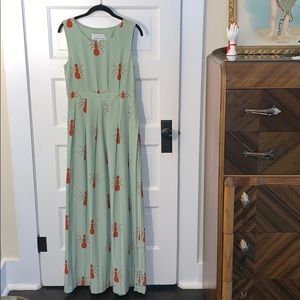 Rare Charlotte by Charlotte Taylor Fire Ants dress
